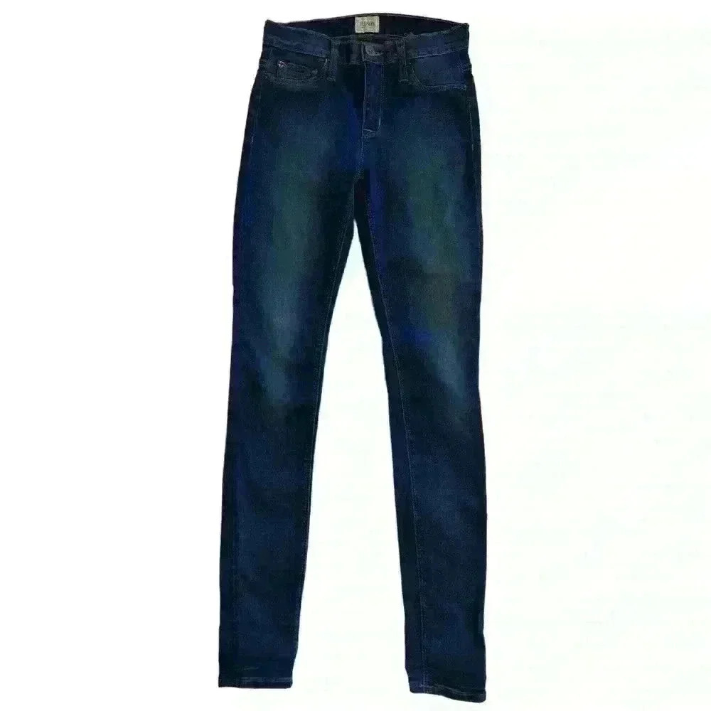 Hudson Nico Midrise Super Skinny Jeans 24 w/ flaw - Picture 2 of 12